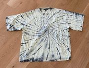 Missguided Tie Dye Short Sleeve Tee