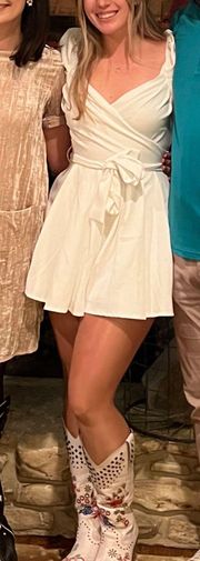 White Romper