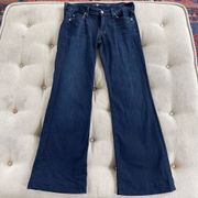 7 For All Mankind 7FAM Dojo Flare Jeans $189 29 x 31