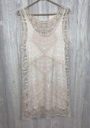 Cream Boho Dress