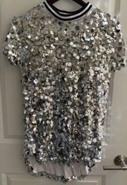 Dress Gallery Sequin Top/Tee-shirt