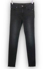 Super Skinny Lift-up Jeans J69 Black Skinny Jeans 27R