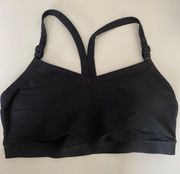 sports bra size XL black soft