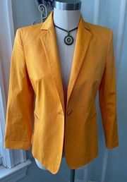 Akris Punto One Button Blazer Jacket Size 6