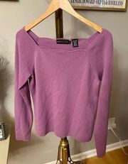 Womens 100% extra fine merino wool sweater by Dana Buchman size large