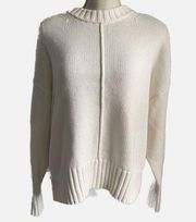 A New Day  Cream Knit Sweater Women’s Size Large