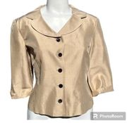 TALBOTS 100% Silk Jacket New