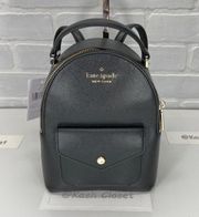 Kate Spade Black Mini Backpack Purse