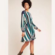 Anthropologie Sunday in Brooklyn Leger  Stripe Dress