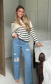 High Rise Denim Jeans