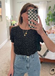 Xhileration Polka Dot Top