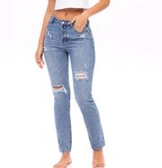 Bailey Ray & Co. Highwaisted Lightwash Denim Jeans