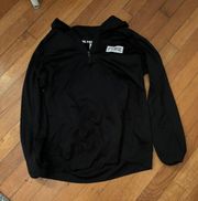 PINK Victoria’s Secret Black Quarter Zip