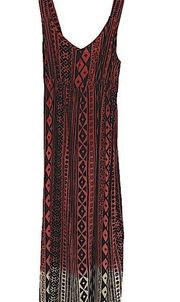 Trading Company Bohemian Tank Smocked Maxi Dress Women’s Size Small