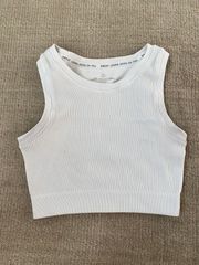 White Workout Top