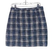 Ann Taylor Loft Tweed Skirt With Pockets Size 10 Petite Business