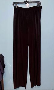 Chico’s Wide Leg Slinky Pull On Pants Size Large