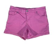 New York & Company | Bubblegum Pink Denim Shorts | Size 6