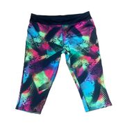 Multicolor Capri Leggings