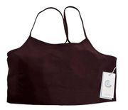 Calme by Johnny Was endurance cross back cami Maroon size XXL NEW