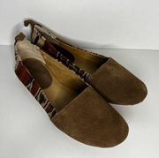 NWT Latigo Bettie Coco Vil Weave Aztec Flats