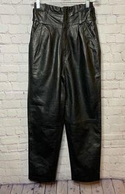 Nwot Lamb Leather Walter Baker Pants