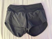 Black Speed Up Shorts 2.5”