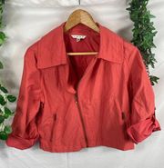 CAbi #913 Coral Spring Moto Asymmetrical Jacket