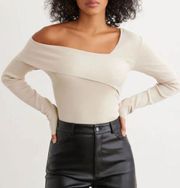 Dynamite chandail off shoulder long sleeve