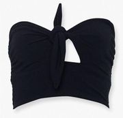 NEW tie front bandeau