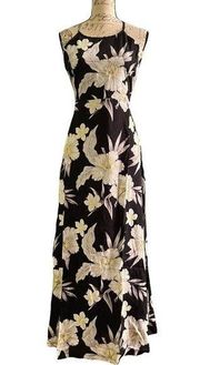 28 Palms Aloha Floral Print Maxi Dress Size Large NWOT