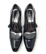 JOAN & DAVID black patent/leather Mary Jane shoes, size 8.5