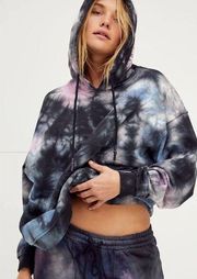 ONE TEASPOON Tie Dye Oversized Batwing Hoodie Sz Small