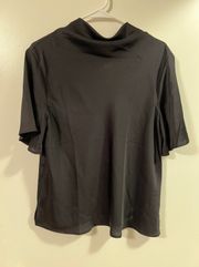 Black Silk Blouse