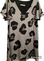 Carmela Leopard Print dress