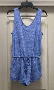 Heather Blue  Romper