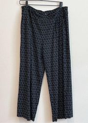 J. Jill Women’s Cropped Pants Size Large Wearever Collection Spandex Travel Yoga