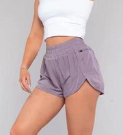 Lavender Yuna Shorts with Lining | Paragon Fitwear l Size Medium l Gym Yoga