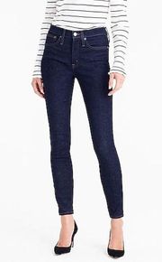 10”high-rise toothpick jean in Classic Rinse wash