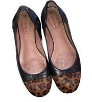 Corso Como Capped Toe Calf Hair Ballet Flats 7-1/2