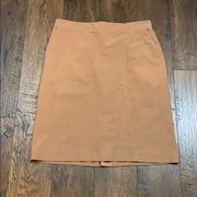 Perry Ellis Brown Pencil Skirt