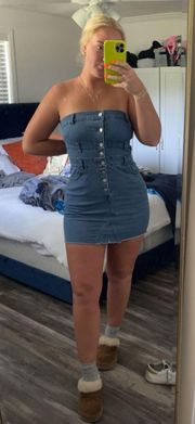 Boutique Denim Dress