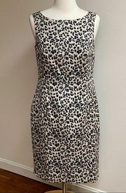 9 & Co. Sleeveless Animal Print Dress