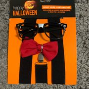 NWT Spirit Halloween nerd costume set