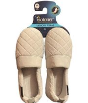 NWT ISOTONER MEMORY FOAM SLIPPERS