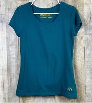 Jordache Medium Short Sleeve Scoop-neck Top