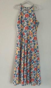 Nwt chaps floral maxi dress