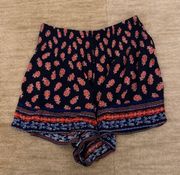 Flowy Print Shorts