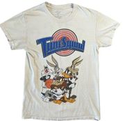 Tune Squad Space Jam Small Bugs Bunny Taz 100% Cotton Shirt