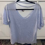 Honey punch blue T-shirt